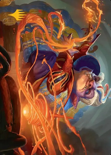 Goblin Glasswright // Goblin Glasswright, carte Magic ASOS 13 — extension Secrets of Strixhaven Art Series