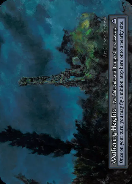 Wuthering Heights, carte Sorcery GOT 447 — extension Gothic