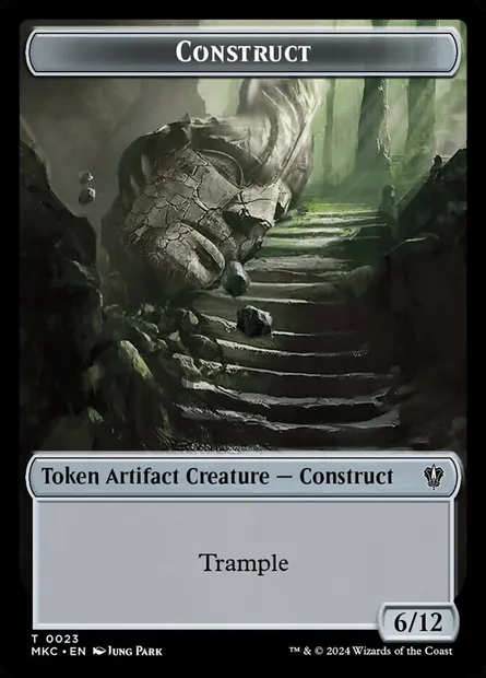 Construct, Magic card TMKC 23 — Murders at Karlov Manor Commander Tokens set