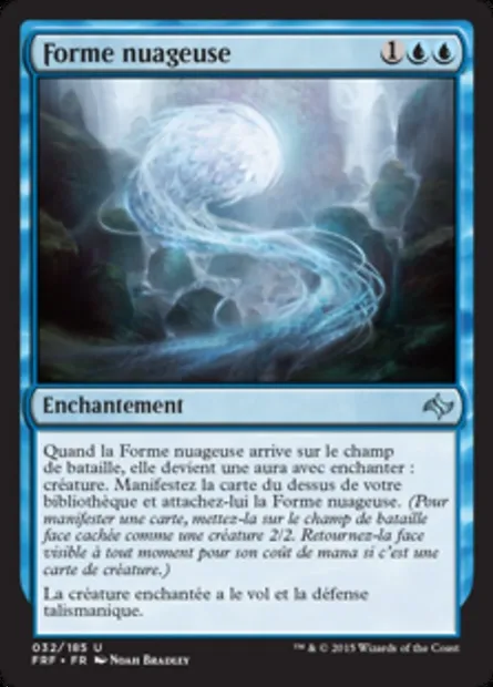 Forme nuageuse, carte Magic FRF 32 — extension Destin reforgé