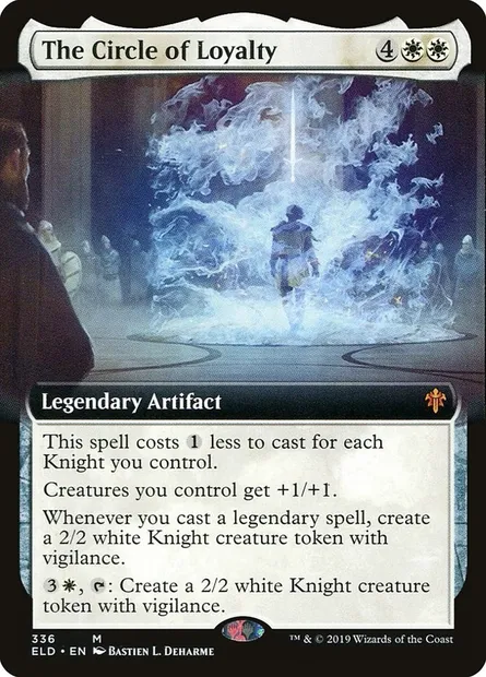 Le Cercle de Loyauté, carte Magic ELD 336 — extension Throne of Eldraine