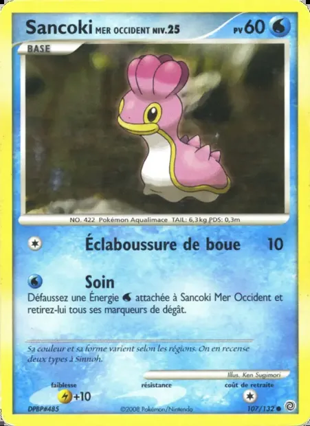 Sancoki Mer Occident, carte Pokémon SW 107 — extension Merveilles Secrètes