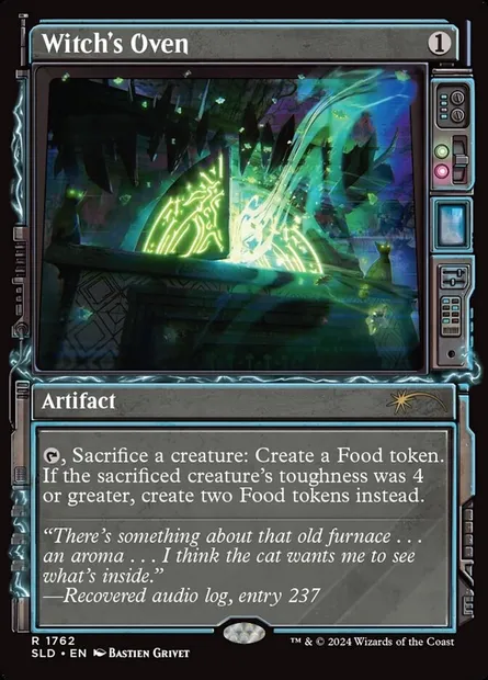 Witch's Oven, Magic card SLD 1762 — Secret Lair Drop set