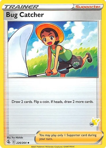 Bug Catcher, Pokémon card BA22 226-46 — Battle Academy 2022 set