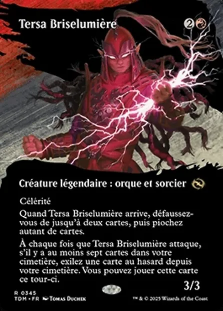 Tersa Briselumière, carte Magic TDM 345 — extension Tarkir: Dragonstorm