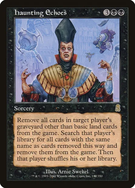 Échos obsédants, carte Magic ODY 142 — extension Odyssée