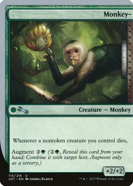 Monkey-, carte Magic UST 115 — extension Unstable