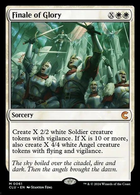 Summum de la gloire, carte Magic CLU 61 — extension Ravnica: Clue Edition