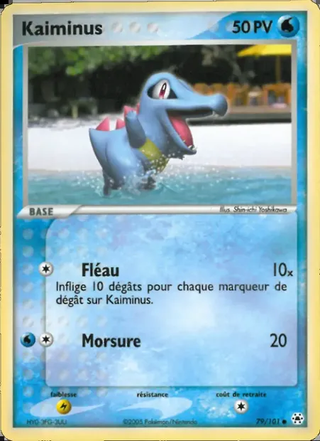 Kaiminus, carte Pokémon HL 79 — extension EX Légendes Oubliées