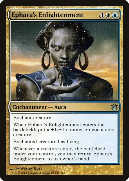 Ephara's Enlightenment, Magic card BNG 146 — Born of the Gods set