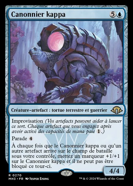 Canonnier kappa, carte Magic MH3 270 — extension Modern Horizons 3