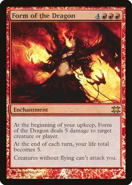 Forme du dragon, carte Magic DRB 7 — extension From the Vault: Dragons