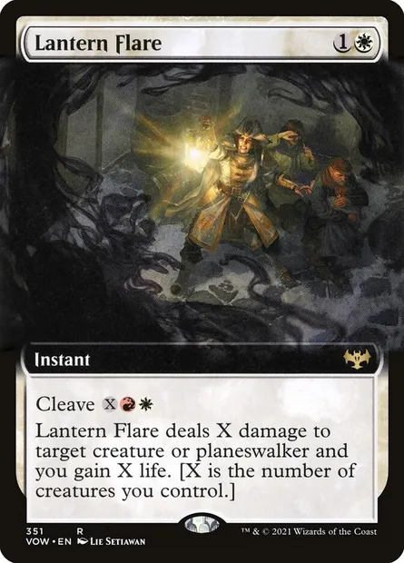 Lantern Flare, Magic card VOW 351 — Innistrad: Crimson Vow set