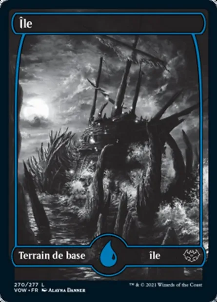 Île, carte Magic VOW 270 — extension Innistrad : noce écarlate