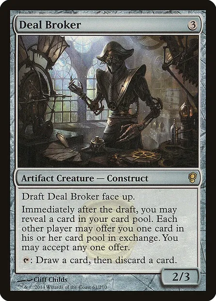 Deal Broker, carte Magic CNS 61 — extension Conspiration