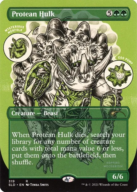 Protean Hulk, Magic card SLD 319 — Secret Lair Drop set