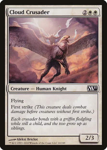 Cloud Crusader, Magic card M11 10 — Magic 2011 set