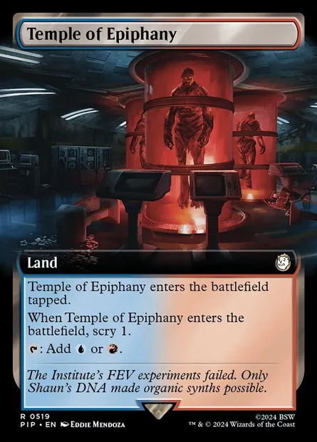 Temple of Epiphany, Magic card PIP 519 — Fallout set