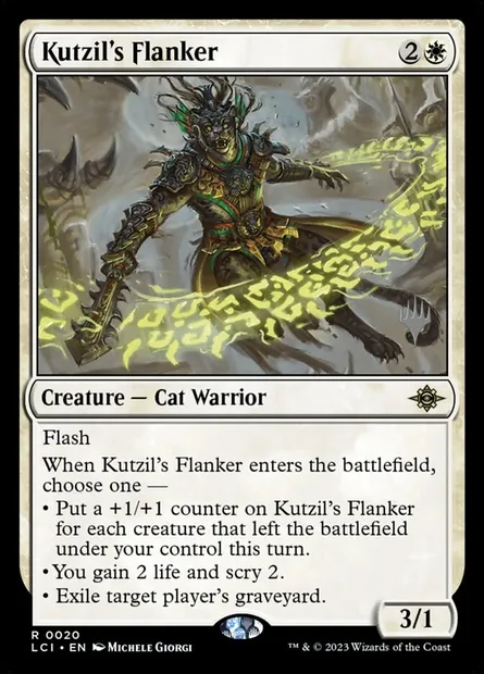 Ailier de Kutzil, carte Magic PLCI 20p — extension The Lost Caverns of Ixalan Promos
