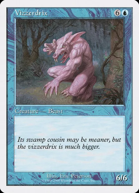 Vizzerdrix, carte Magic S00 20 — extension Starter 2000