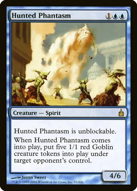 Hunted Phantasm, Magic card RAV 55 — Ravnica: City of Guilds set