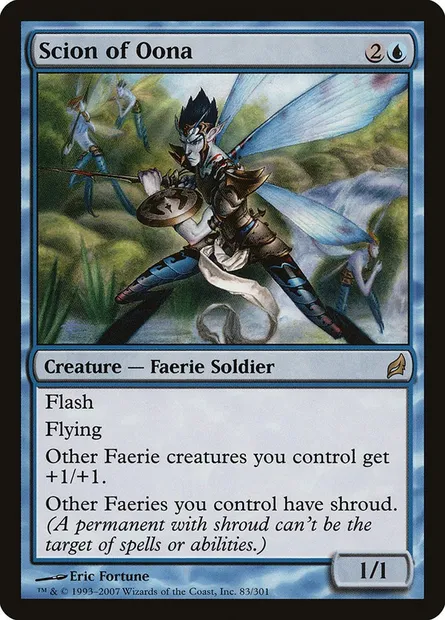 Scion of Oona, Magic card LRW 83 — Lorwyn set