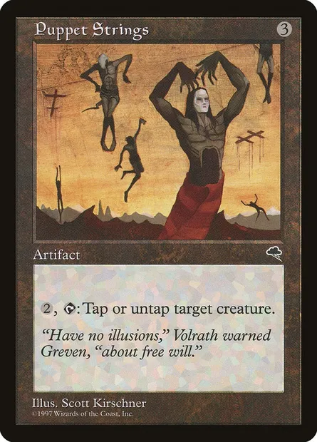 Puppet Strings, Magic card TMP 304 — Tempest set