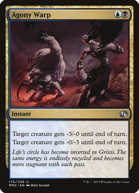 Agony Warp, Magic card MM2 170 — Modern Masters 2015 set