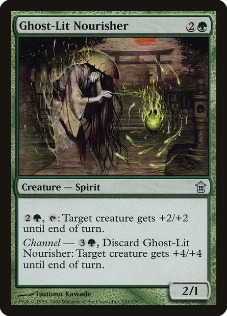 Ghost-Lit Nourisher, Magic card SOK 131 — Saviors of Kamigawa set