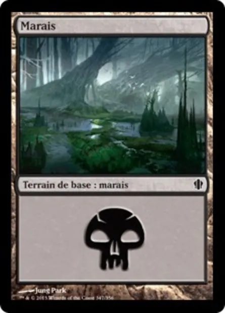 Marais, carte Magic C13 347 — extension Commander 2013