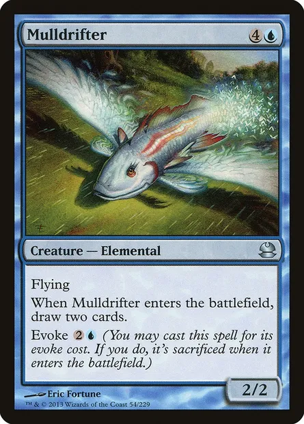 Mulldrifter, Magic card MMA 54 — Modern Masters set