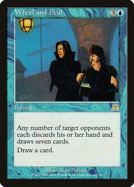 La roue tourne, carte Magic ONS 121 — extension Carnage
