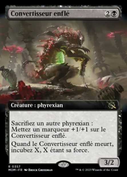 Convertisseur enflé, carte Magic MOM 357 — extension L'invasion des machines
