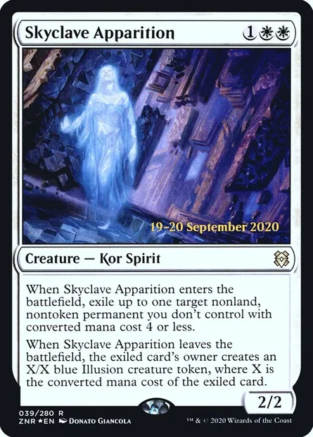 Skyclave Apparition, Magic card PZNR 39s — Zendikar Rising Promos set