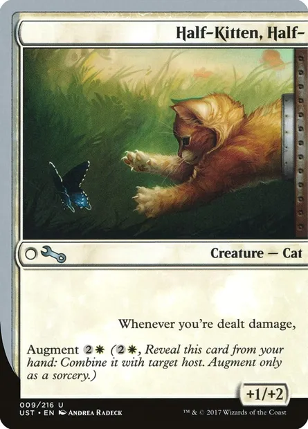 Half-Kitten, Half-, carte Magic UST 9 — extension Unstable