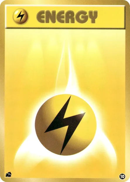 Lightning Energy, Pokémon card IPBULB 010 — Intro Pack Bulbasaur set