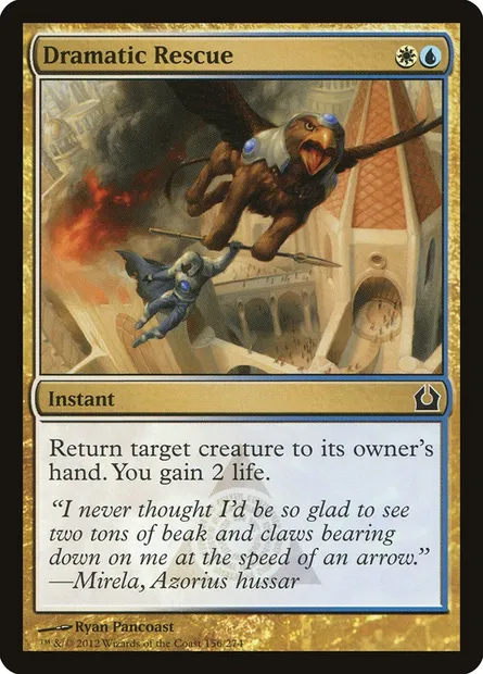 Dramatic Rescue, Magic card RTR 156 — Return to Ravnica set