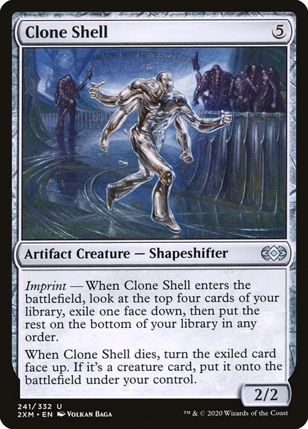 Clone Shell, Magic card 2XM 241 — Double Masters set