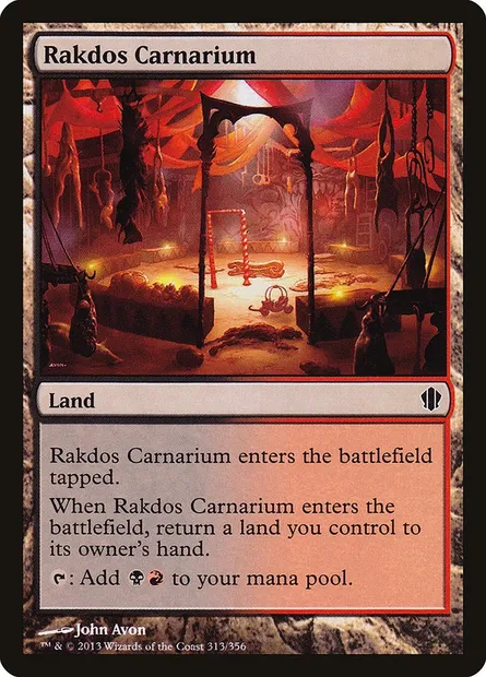 Rakdos Carnarium, Magic card C13 313 — Commander 2013 set