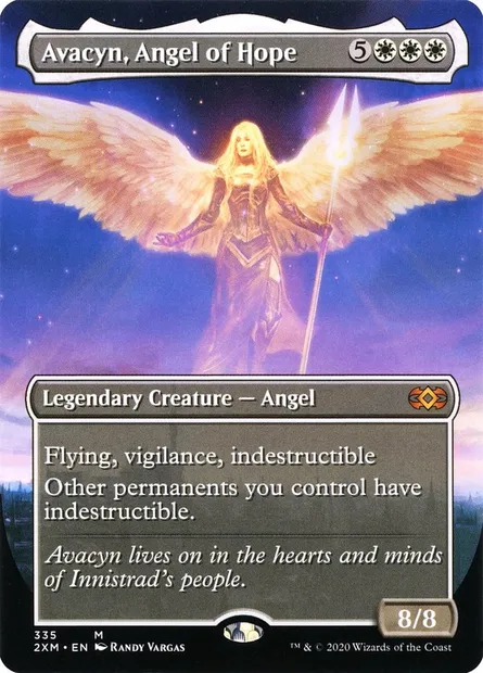 Avacyn, ange de l'espoir, carte Magic 2XM 335 — extension Double Masters
