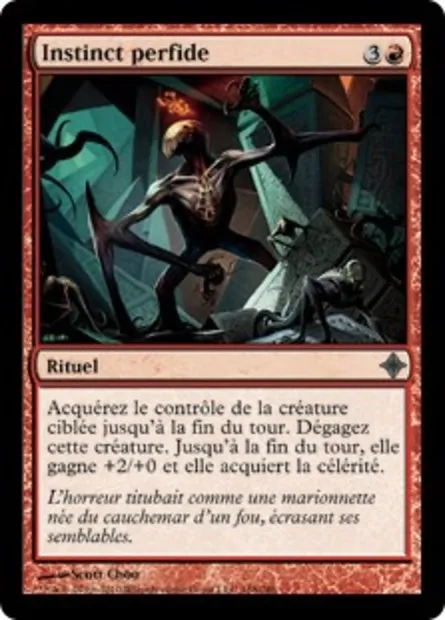 Instinct perfide, carte Magic ROE 168 — extension L'ascension des Eldrazi