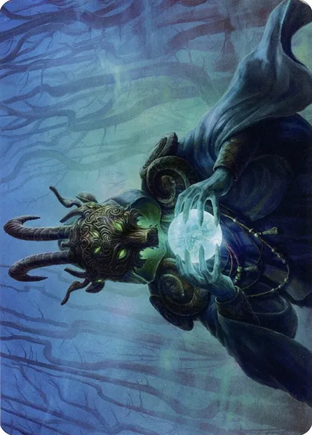 Masked Vandal // Masked Vandal, Magic card AKHM 49 — Kaldheim Art Series set