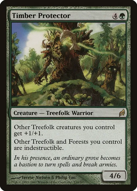 Timber Protector, Magic card LRW 238 — Lorwyn set