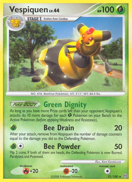 Apireine, carte Pokémon SF 31 — extension Tempête