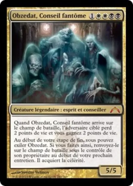 Obzedat, Conseil fantôme, carte Magic GTC 182 — extension Insurrection