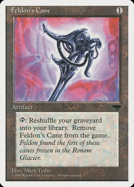 Feldon's Cane, Magic card CHR 97 — Chronicles set