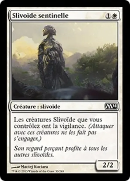 Slivoïde sentinelle, carte Magic M14 30 — extension Magic 2014