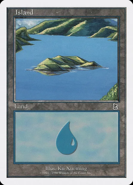 Island, Magic card BRB 113 — Battle Royale Box Set set