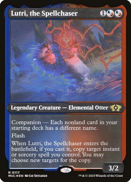 Lutri, le chasse-sorts, carte Magic MUL 117 — extension Multiverse Legends