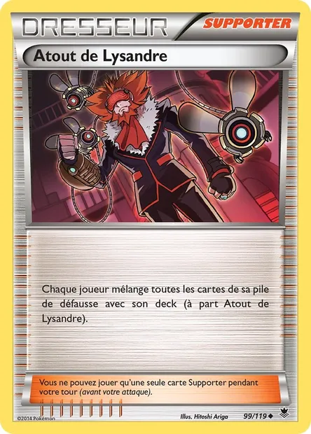 Atout de Lysandre, carte Pokémon PHF 99 — extension Vigueur Spectrale